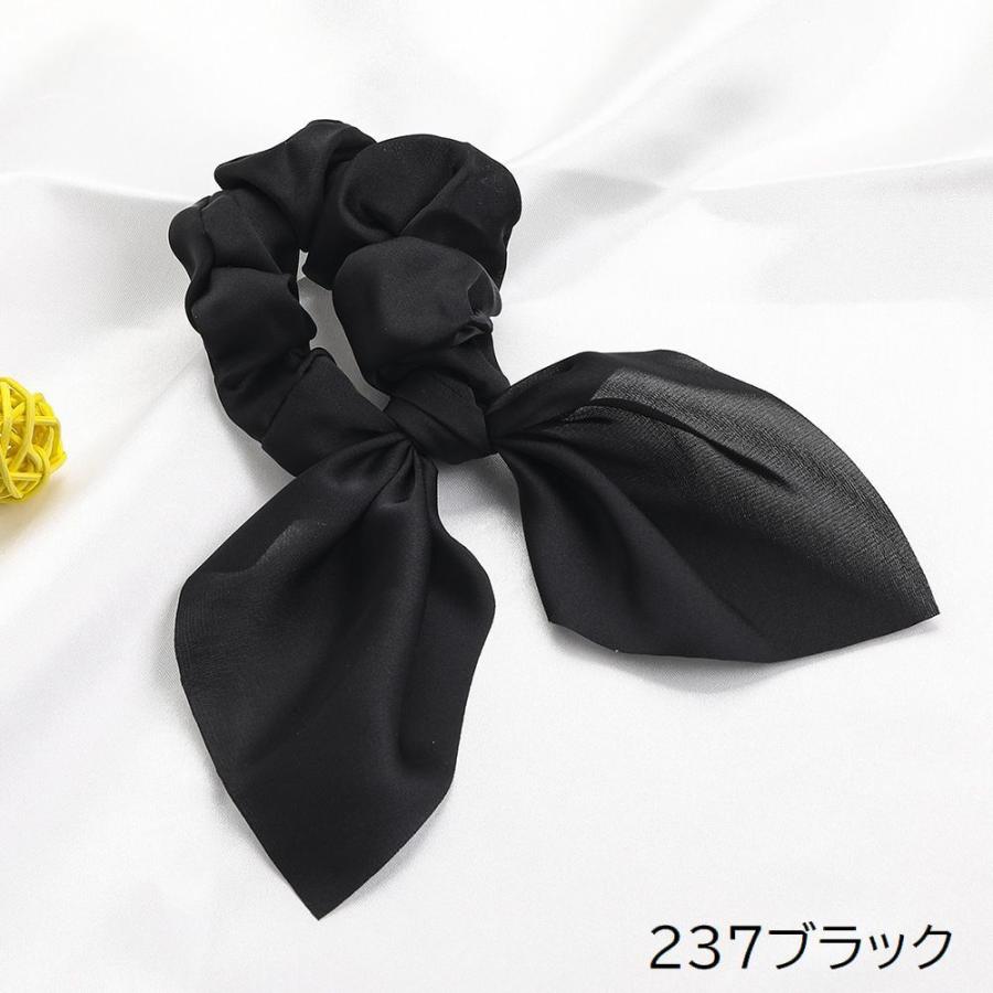 シュシュ リボン 単品 レディース ヘアゴム 髪ゴム ヘアアクセサリー