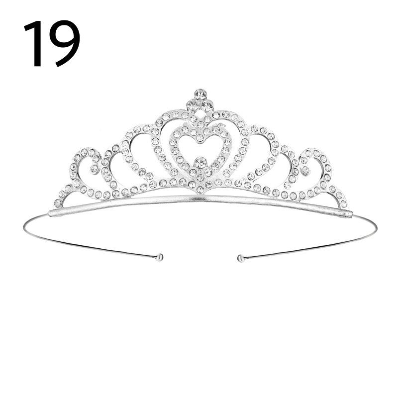 ティアラ レディース 女性 ヘアアクセサリー ヘッドドレス 髪飾り ラインストーン 花嫁 ウェディング 結婚式 披露宴 花嫁 ブライダル かわいい お | plusnao | 12