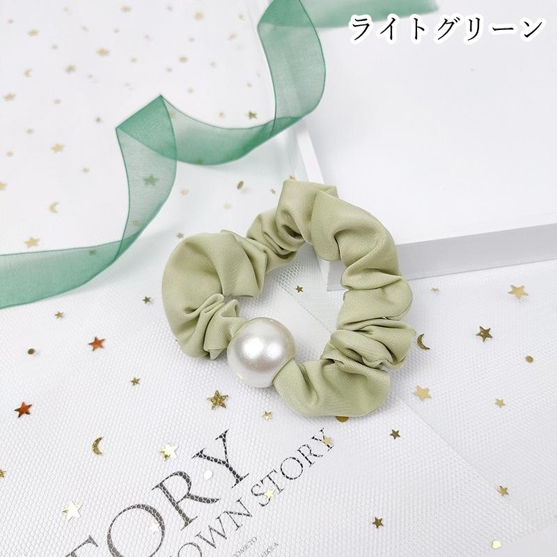 plusnao シュシュ ヘアゴム 髪ゴム レディース 女性 ヘアアクセサリー 
