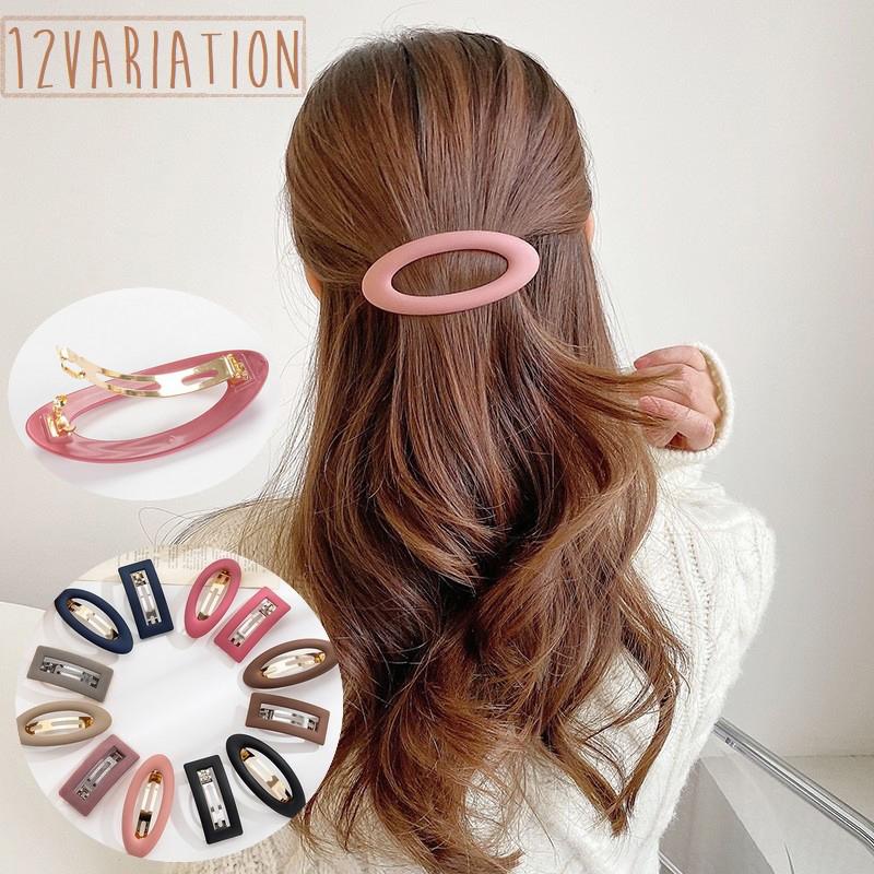 plusnao（プラスナオ） バレッタ ヘアクリップ 髪飾り 髪留め 女性