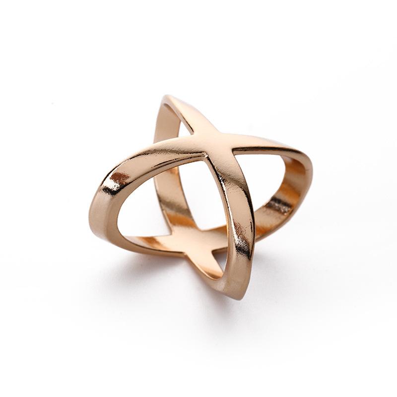 スカーフリング レディース スカーフ留め ゴールドカラー シルバーカラー クロス 上品 おしゃれ ギフト プレゼント | plusnao | 09