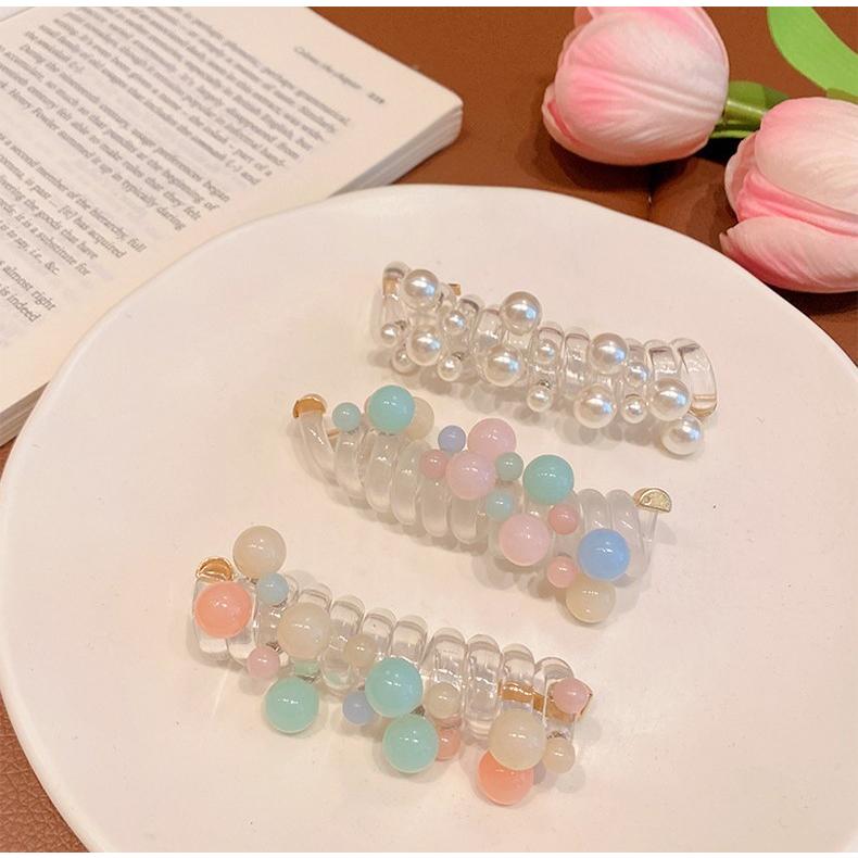 plusnao スパイラルヘアゴム 髪ゴム 髪くくり ヘアアクセサリー