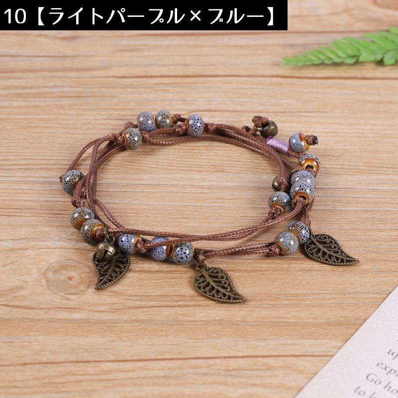 4s4ki ハンドメイドアクセサリー　ブレスレット ビーズアクセサリー 4点セット ブレスレット ♡renachi♡ 通販