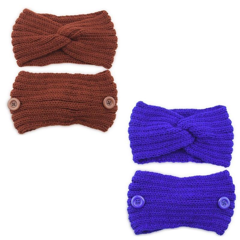 ヘアバンド マスク用ターバン マスクが掛けられる マスク紐掛け用ボタン付き 耳が痛くならない ヘッドバンド ヘアアクセサリー ニット編み レディース プラスナオ Paypayモール店 通販 Paypayモール