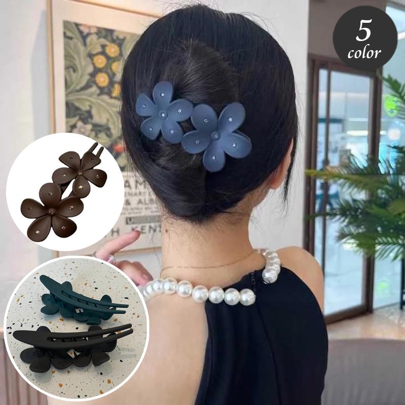 ヘアクリップ サイドバンスクリップ レディース ヘアアクセサリー