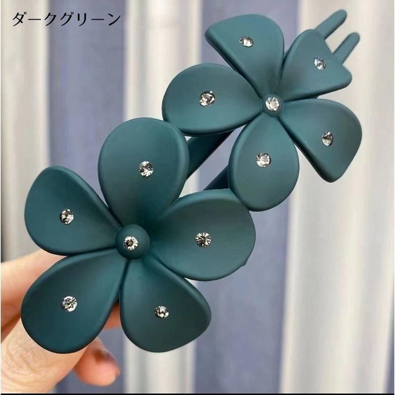 ヘアクリップ レディース 女性 ヘアアクセサリー 髪飾り まとめ髪 ヘア