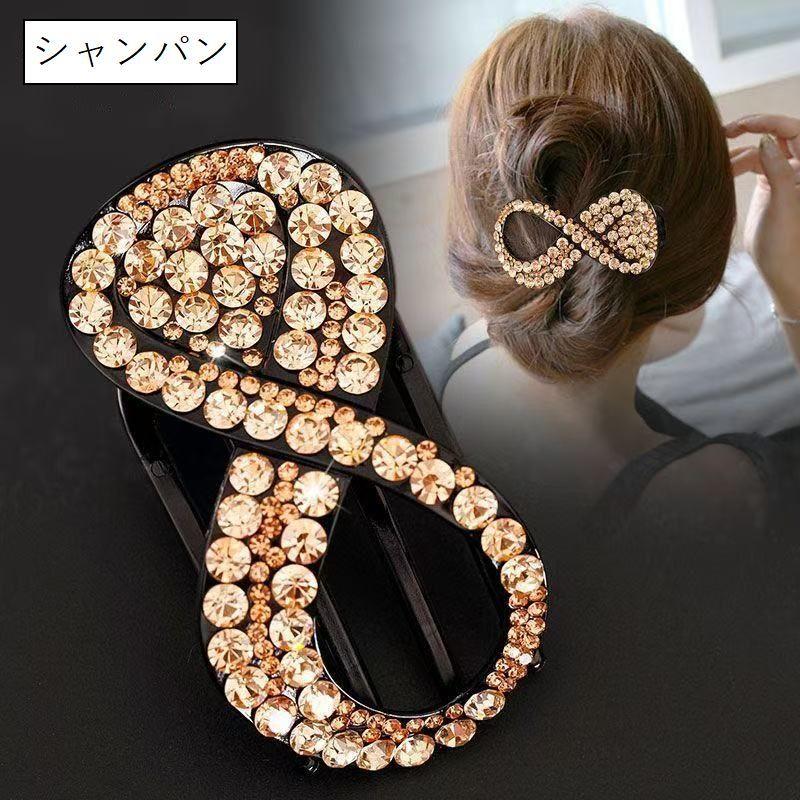 ヘアクリップ サイドバンスクリップ レディース ヘアアクセサリー