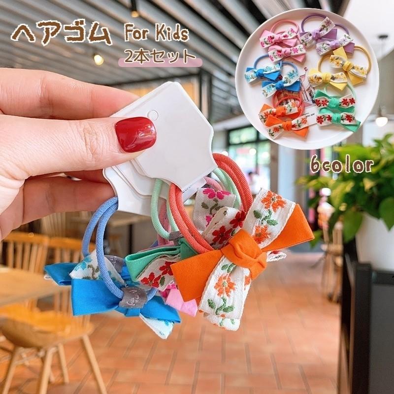 オーダーメイド♡チロリアン&ペタシャムリボン♡ベビーヘアクリップ