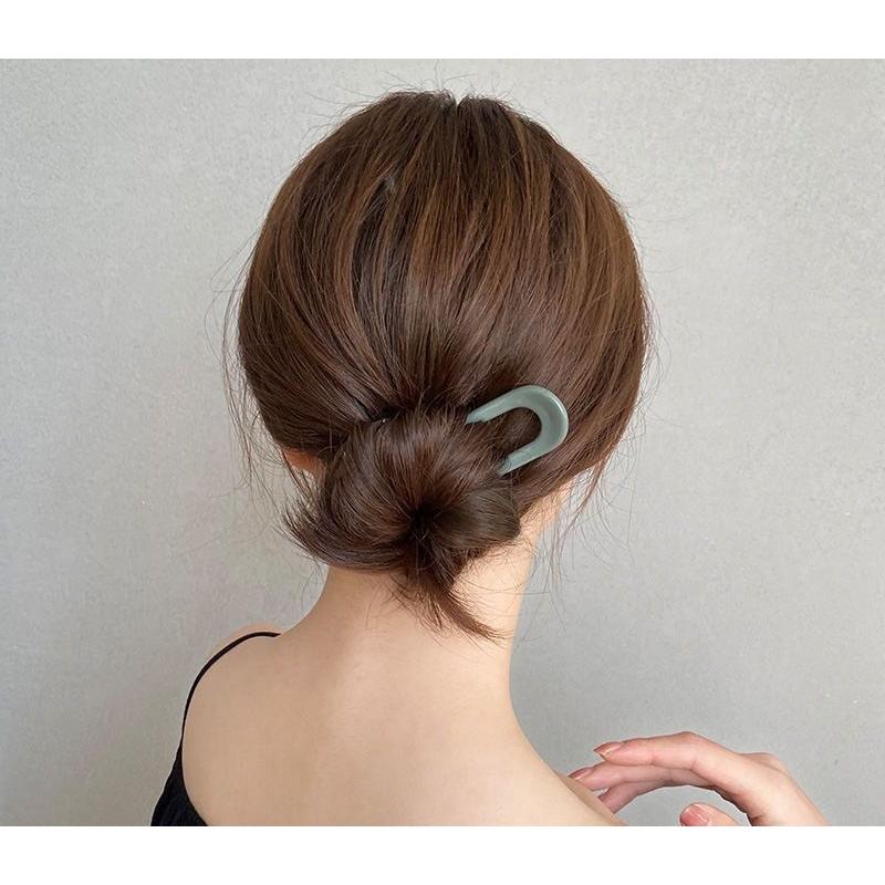 △△限定かんざし60キラキラビジュー合金ヘアかんざしS字簪約10.5cm