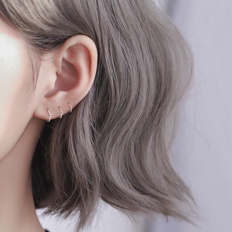 フープリングピアス ピアス 金属アレルギー 14K 20mm セカンドピアス フープピアス