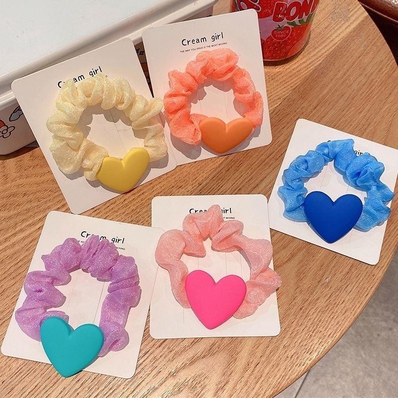ヘアゴム シュシュ 子供 キッズ 女の子 ヘアアクセサリー 髪飾り