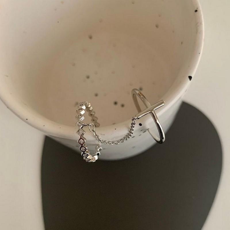 plusnao（プラスナオ） 指輪 ダブルチェーンリング レディース 女性用