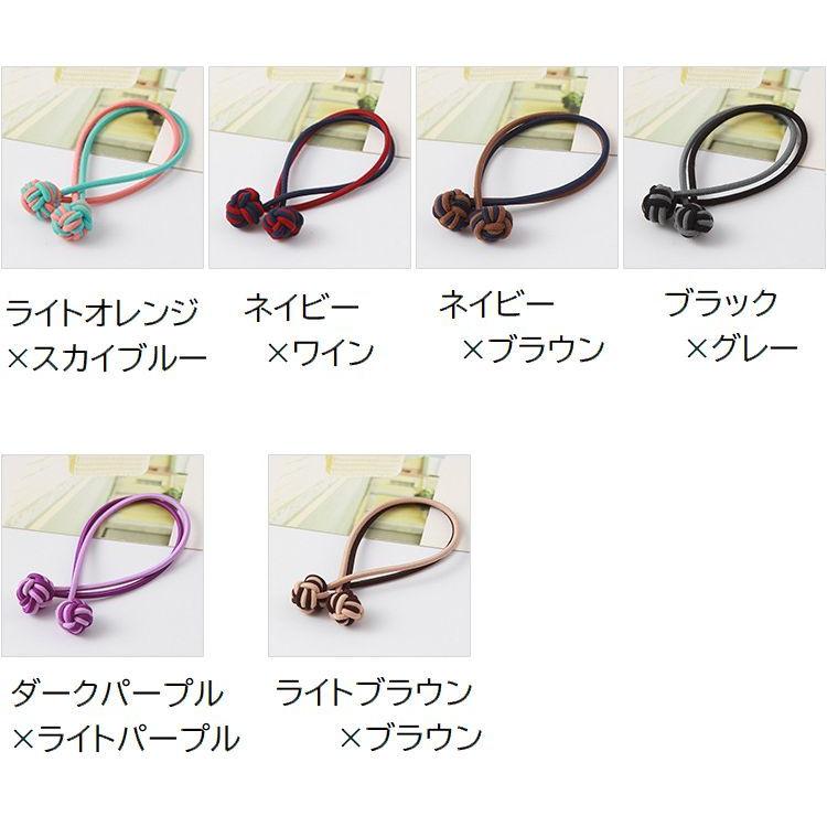 plusnao（プラスナオ） ヘアゴム 3本セット 髪ゴム レディース キッズ