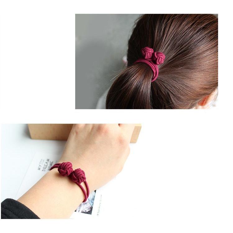 plusnao（プラスナオ） ヘアゴム 3本セット 髪ゴム レディース キッズ