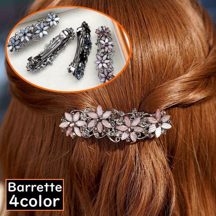 バレッタ レディース ヘアクリップ ヘアアクセサリー 髪飾り 髪留め