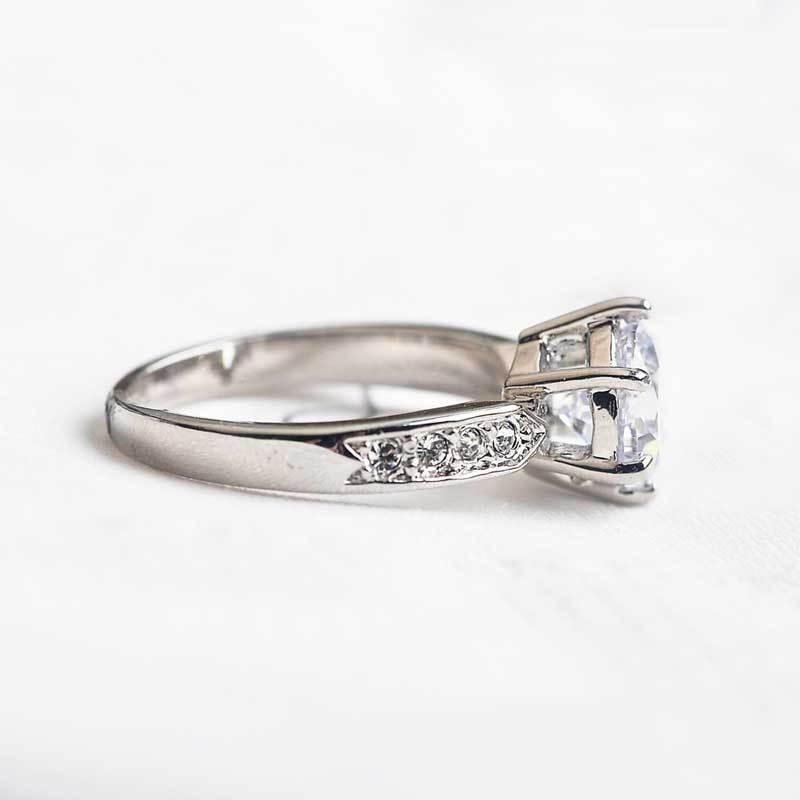 18K ダイヤモンド風ストーン リング jewelry-merize_r-21