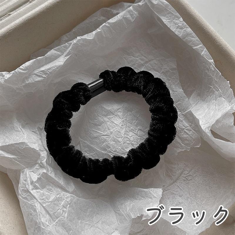 plusnao（プラスナオ） シュシュ ヘアゴム 5個セット ヘアアクセサリー