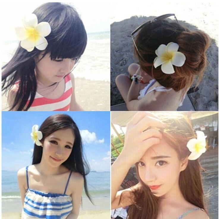 ヘアクリップ 同色2個セット レディース ヘアアクセサリー フラワー