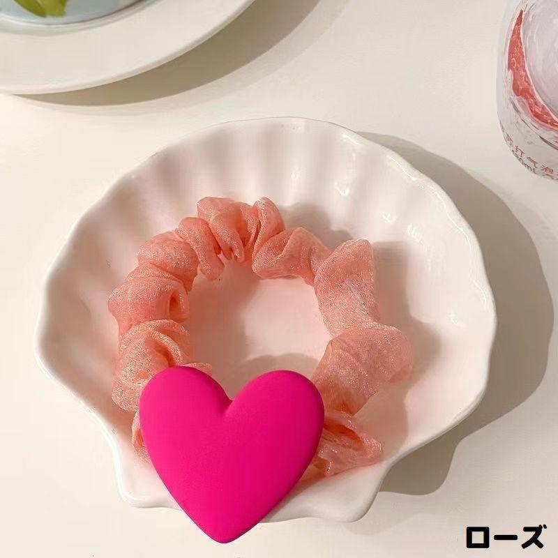 ハートいっぱいキッズシュシュ　黒　ヘアゴム　小さめ　子供　ブラック　バレンタイン 楽天市場】【 ヘアゴム キッズ 】ラメ生地 ブラックキャット