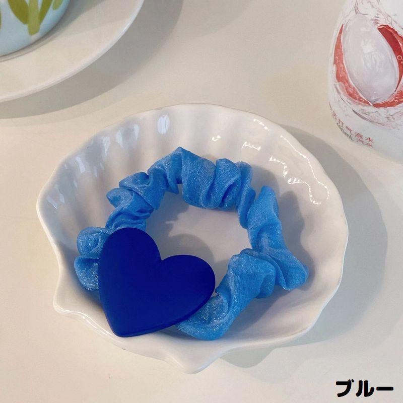 オーダー受付】リネン ヘアアクセサリー シュシュ キッズ 子供 楽天