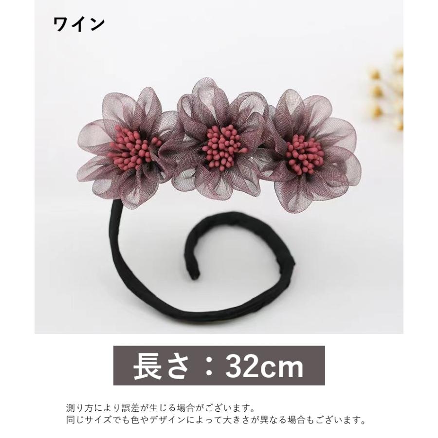 plusnao お団子メーカー シニヨンワイヤー レディース ヘア