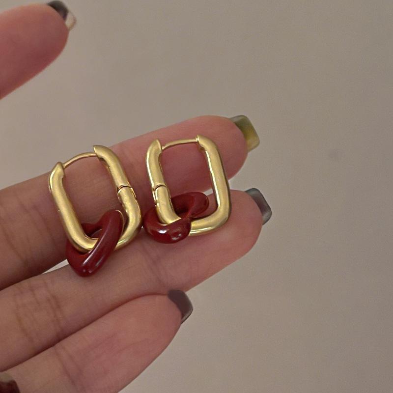 ピアス フープピアス レディース アクセサリー 中折れタイプ ハート