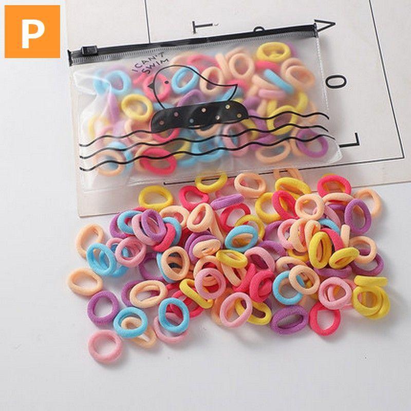 plusnao（プラスナオ） ヘアゴム リングゴム パイルゴム 100本セット