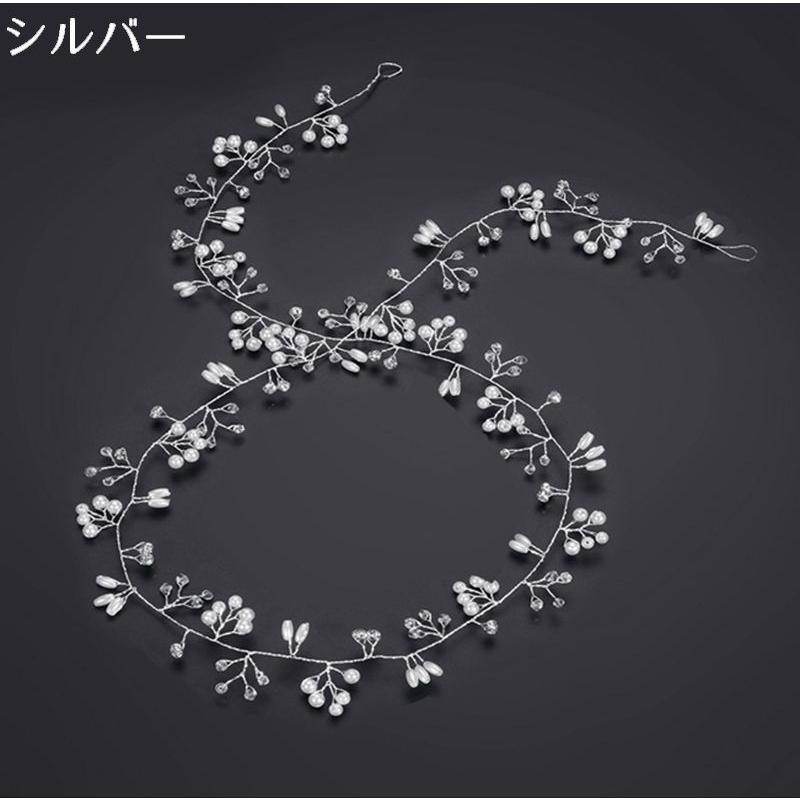 ヘッドドレス 花冠 レディース ヘアアクセサリー 髪飾り 花嫁 結婚式 二次会 ウェディング ブライダル パーティー フォーマル | plusnao | 03