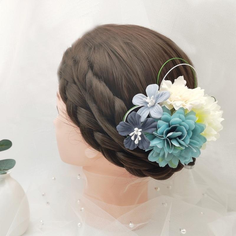 コーム 髪飾り レディース ヘアアクセサリー 髪留め ヘアアレンジ 花 かわいい 華やか おしゃれ 和装小物 成人式 卒業式 女性用 婦人用 フラワー Acc 3247 プラスナオyahoo 店 通販 Yahoo ショッピング