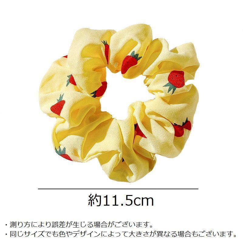 plusnao（プラスナオ） シュシュ 同色2個セット レディース 大人 ヘア