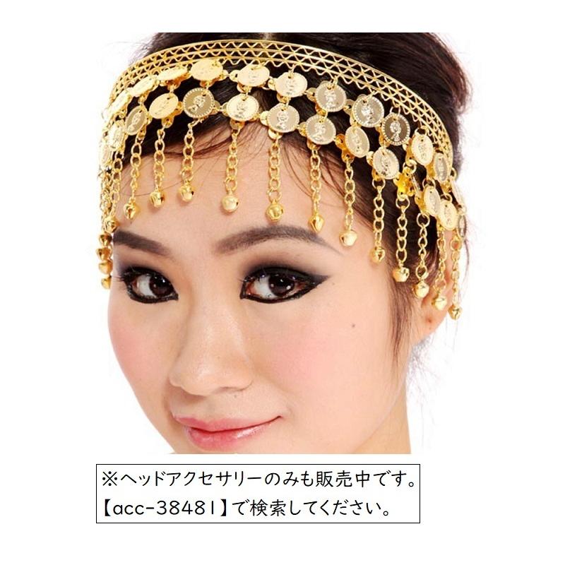 ヘッドアクセサリー ネックレス ブレスレット フックピアス 4点セット