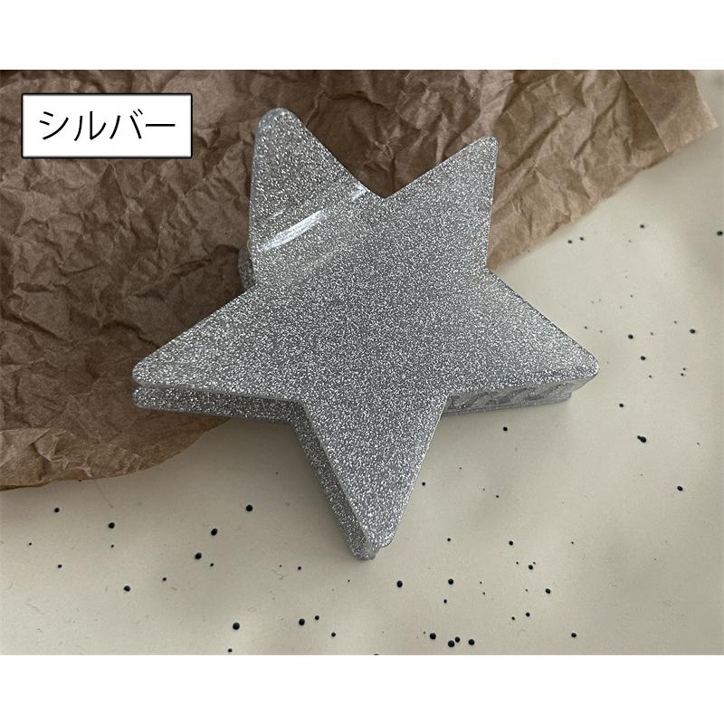 ヘアクリップ バンスクリップ 星型 スター レディース 女性用 ヘア