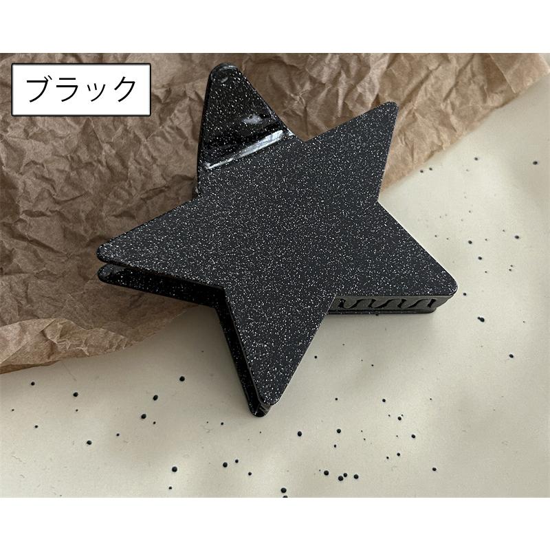 ヘアクリップ バンスクリップ 星型 スター レディース 女性用 ヘア