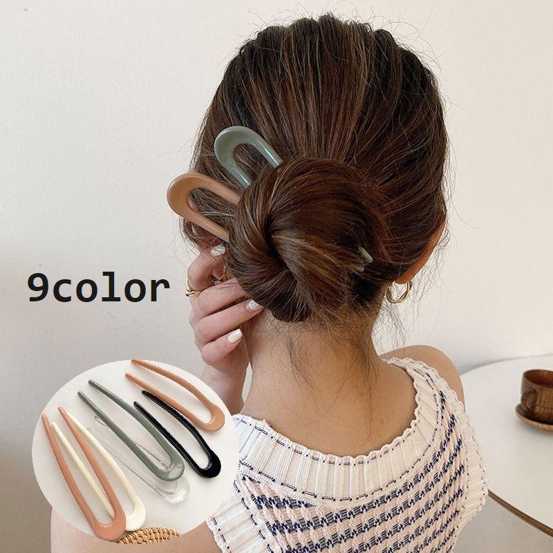 送料無料 コーム ヘアコーム レディース ヘアアクセサリー 女性用 U字