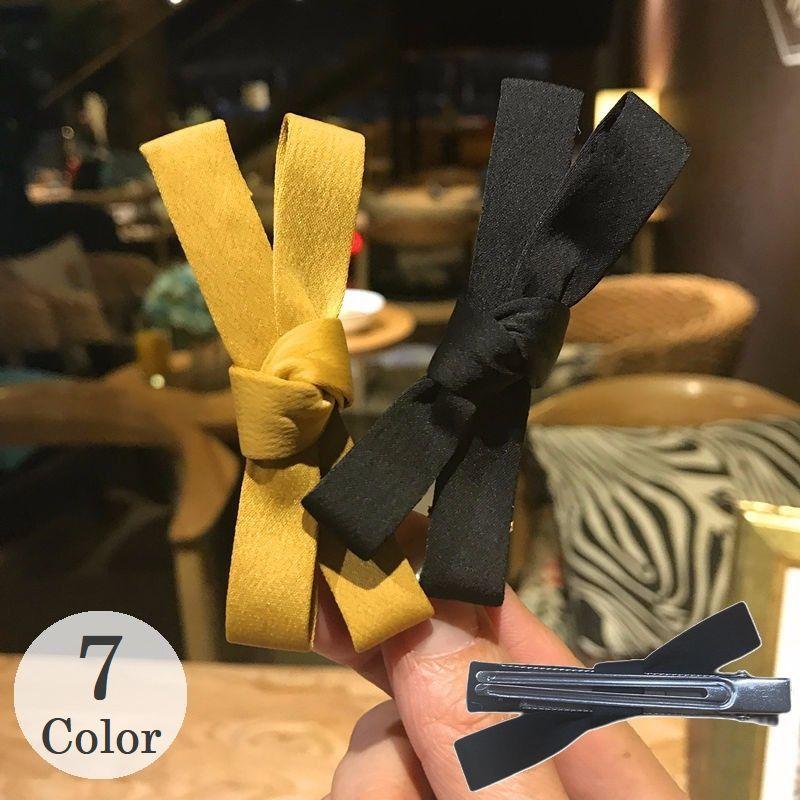 ヘアクリップ レディース ヘアアクセサリー 髪留め まとめ髪 ヘアアレンジ リボン かわいい ガーリー おしゃれ 大人可愛い 通勤 オフィス 女性用 Acc プラスナオyahoo 店 通販 Yahoo ショッピング