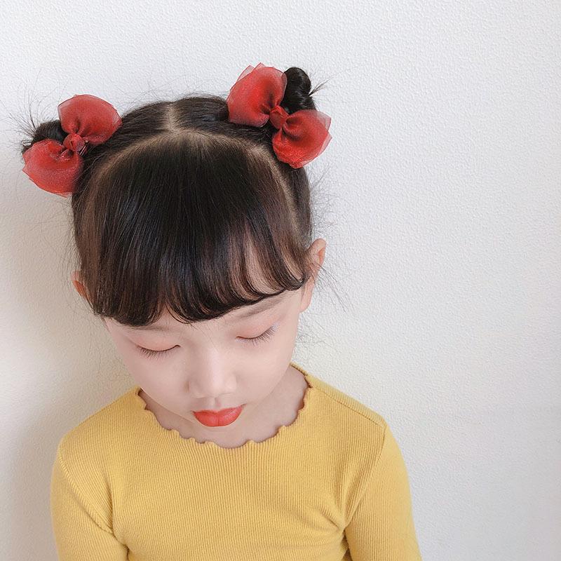 ヘアクリップ 子供用 2個入り ヘアアクセサリー キッズ ベビー 女の子