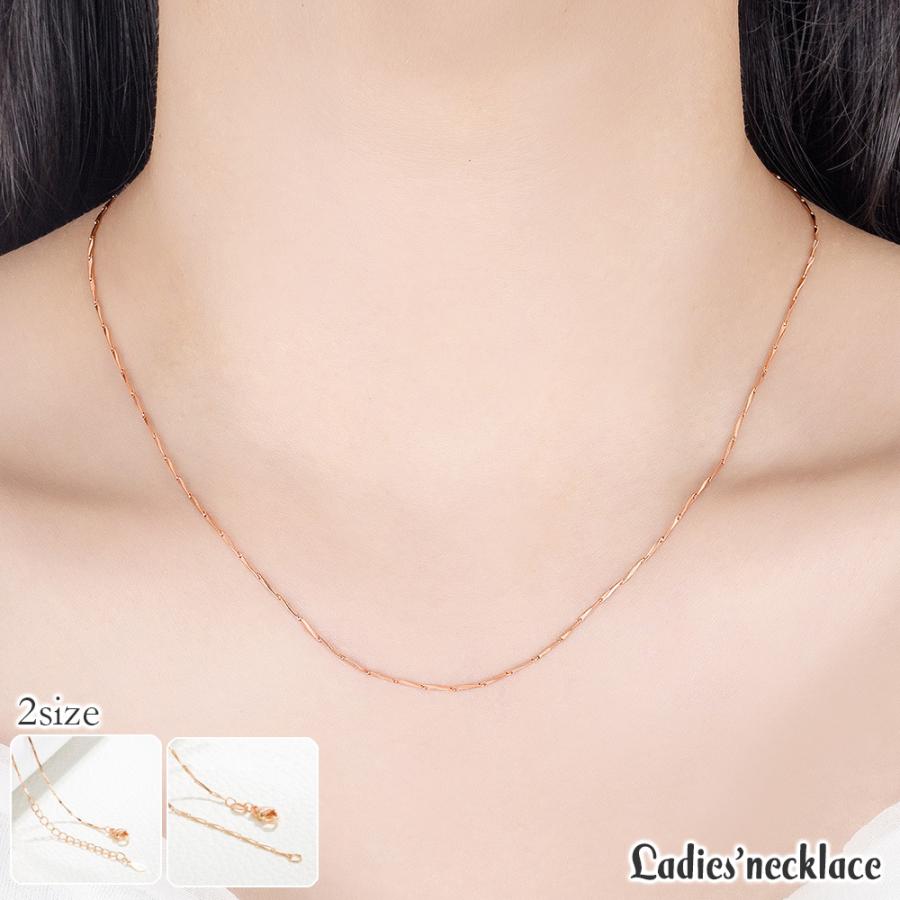 ネックレス レディース 女性用 アクセサリー チェーン シンプル
