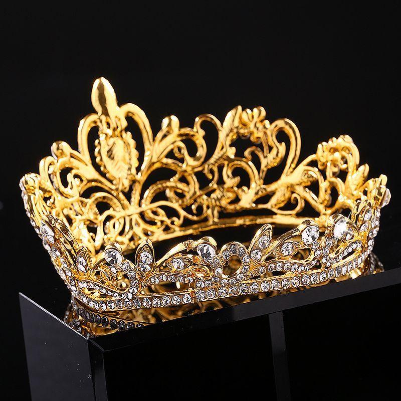 ティアラ 花嫁 ウエディング 結婚式 ブライダル 披露宴 パーティー 二次会 髪飾り ヘアアクセサリー ヘッドドレス クラウンティアラ 王冠 かんむり | plusnao | 07