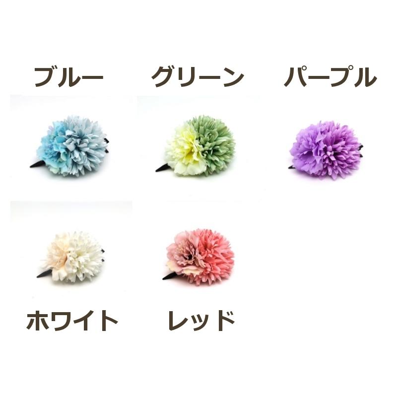 ヘアクリップ レディース ヘアアクセサリー フラワー 花 かわいい おしゃれ 華やか きれい 上品 和装 成人式 結婚式 振袖 髪飾り 撮影 記念日｜plusnao｜07