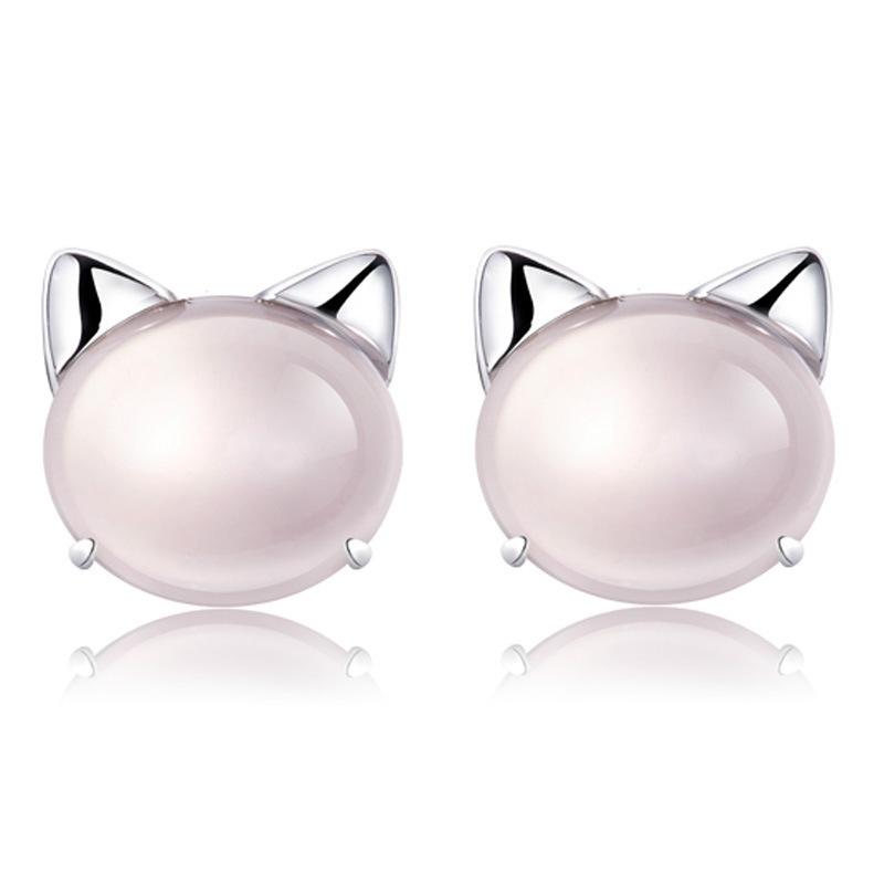 ピアス レディース アクセサリー スタッドピアス ネコ 猫 キャット