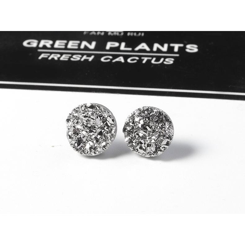 クリアストーン スタッドピアス 片耳用 plusnao（プラスナオ） ピアス スタッドピアス 片耳用 1個売り 耳飾り