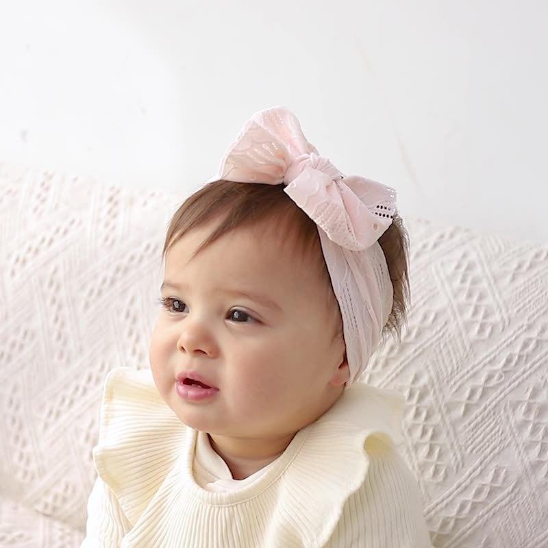 plusnao（プラスナオ） ヘアバンド ヘアアクセサリー リボン ベビー