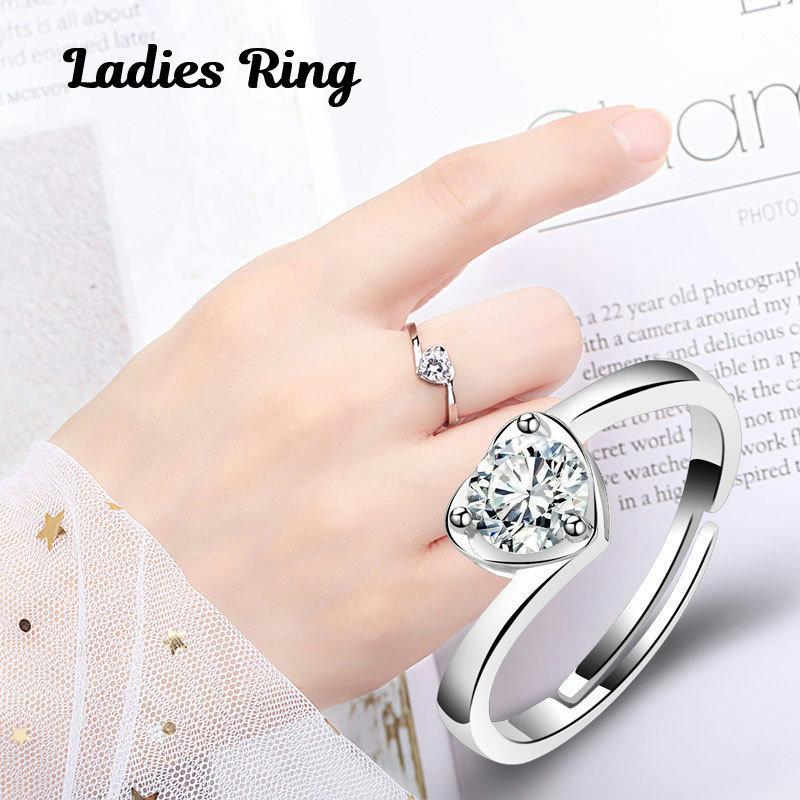 指輪 リング レディース 女性用 ファッション小物 オープンリング ラインストーン 一粒 ハート おしゃれ 華やか 上品 エレガント プレゼント ギフ Acc 463 プラスナオyahoo 店 通販 Yahoo ショッピング