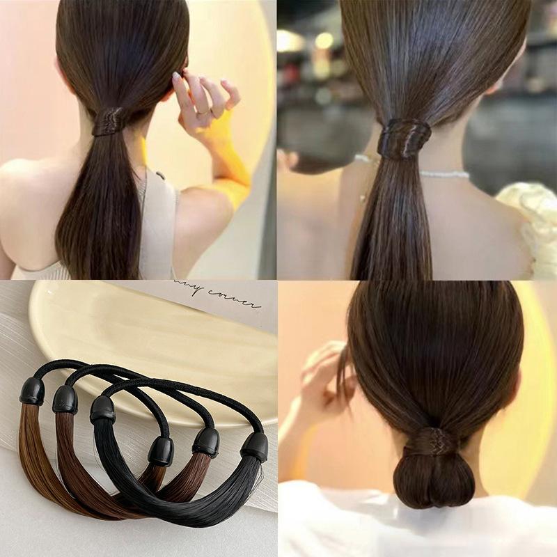 髪を結ぶゴム plusnao ヘアゴム 2個セット ウィッグゴム ヘアアクセサリー