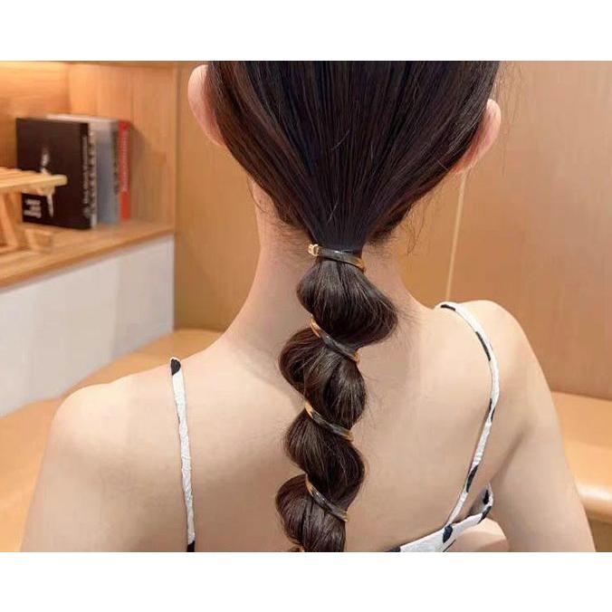 コイルポニーフック コイルアップポニー 女性用 ヘアアクセサリー 髪