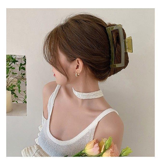 ヘアクリップ バンスクリップ レディース 女性 婦人 ヘアアクセサリー