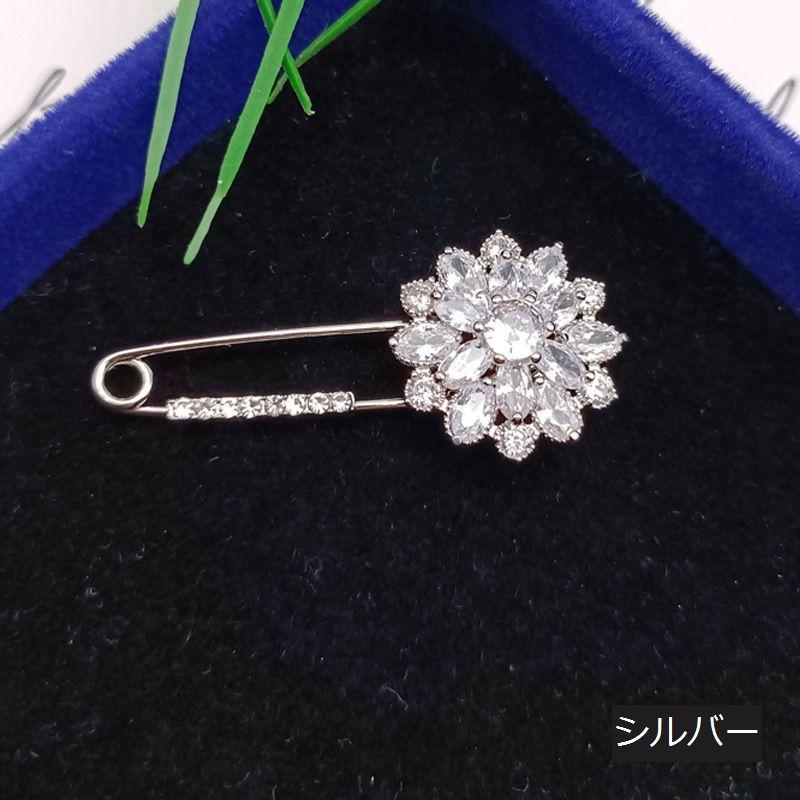 ブローチ レディース 女性 婦人 アクセサリー フラワー 華 花 お花