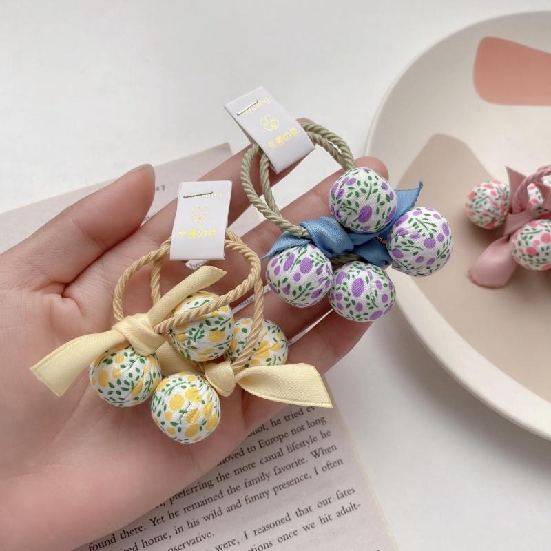 plusnao ヘアゴム 2個セット 髪ゴム ヘアアクセサリー 子供用