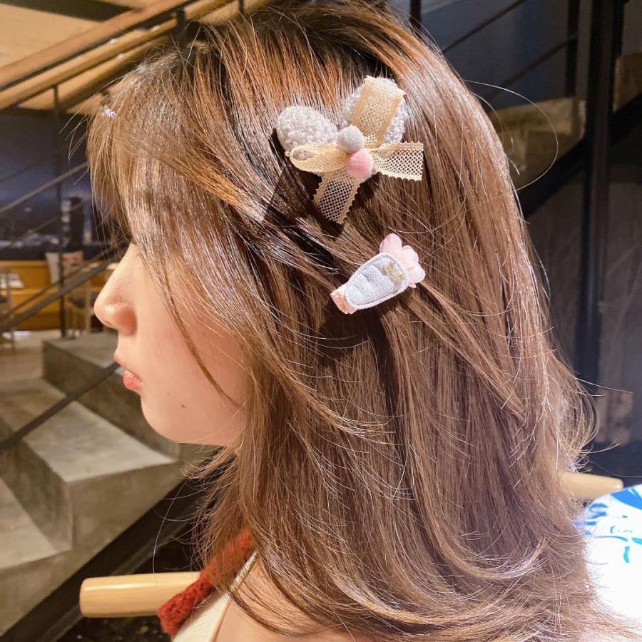 ヘアクリップ 5個セット キッズ ベビー 子供用 赤ちゃん ヘア