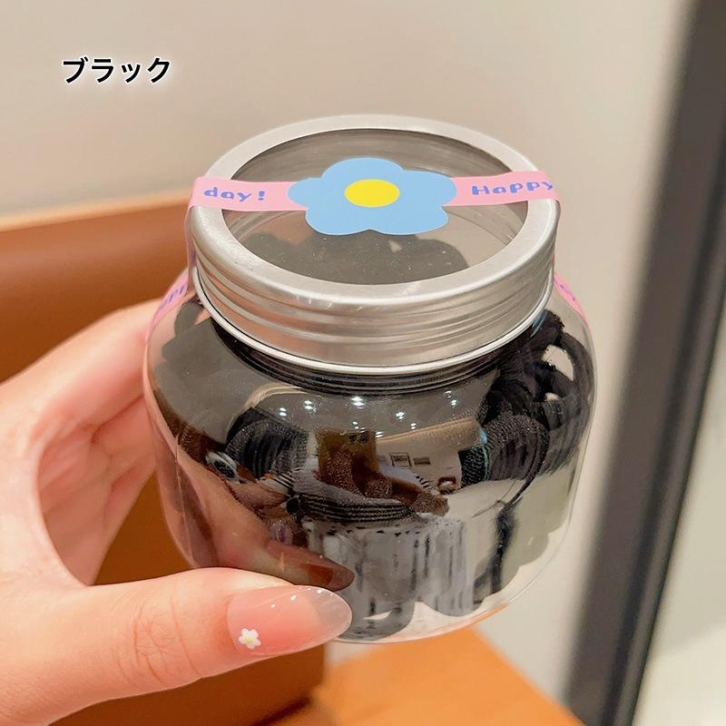 ヘアゴム No.317 plusnao ヘアゴム 髪ゴム 100本セット キッズ 子供 ベビー ヘア